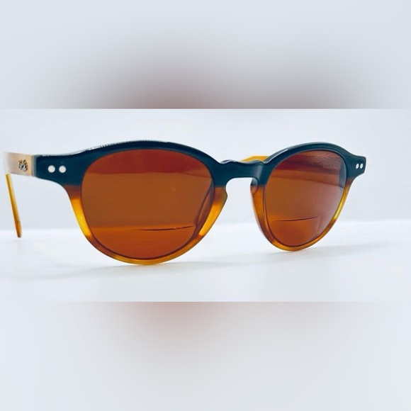 Max Cole MC1426 Black Brown Oval Sunglasses Frames Only - Picture 1 of 8
